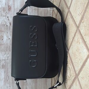 New! Guess Black Peters Crossbody handbag NWT